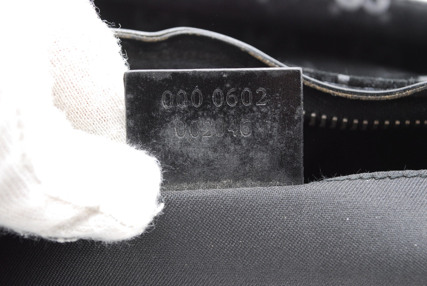 GUCCI one shoulder bag suede GG Authentic AA83