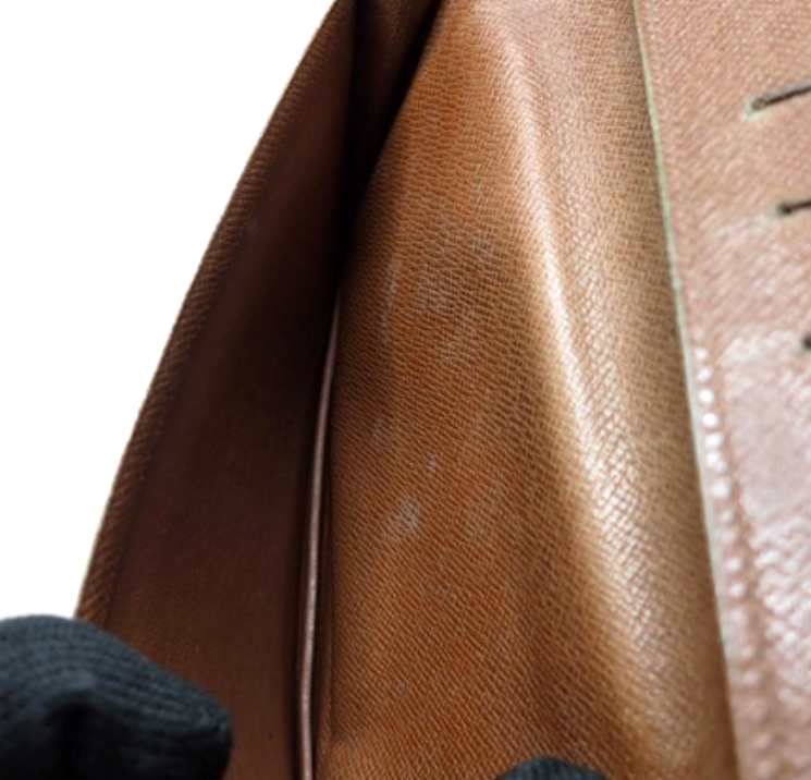 Louis-Vuitton Monogram Porte Cartes Credit Billfold Wallet Authentic AA462