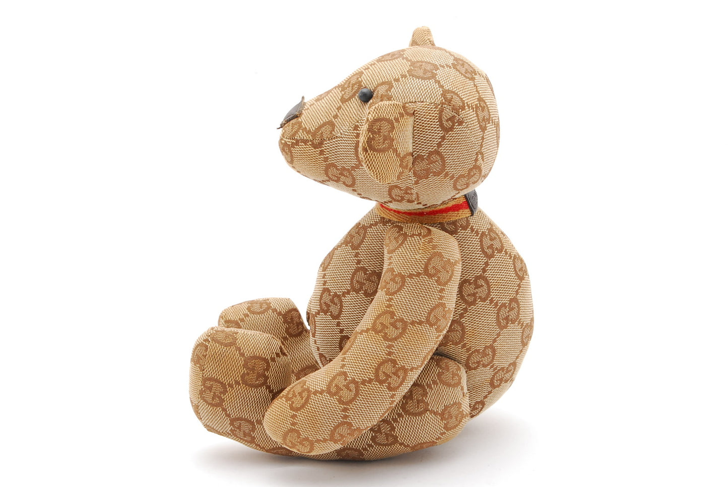 GUCCI teddy bear GG mark beige Authentic A811