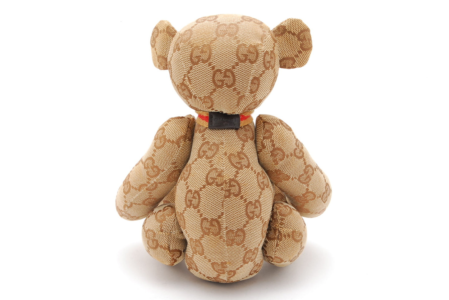 GUCCI teddy bear GG mark beige Authentic A811