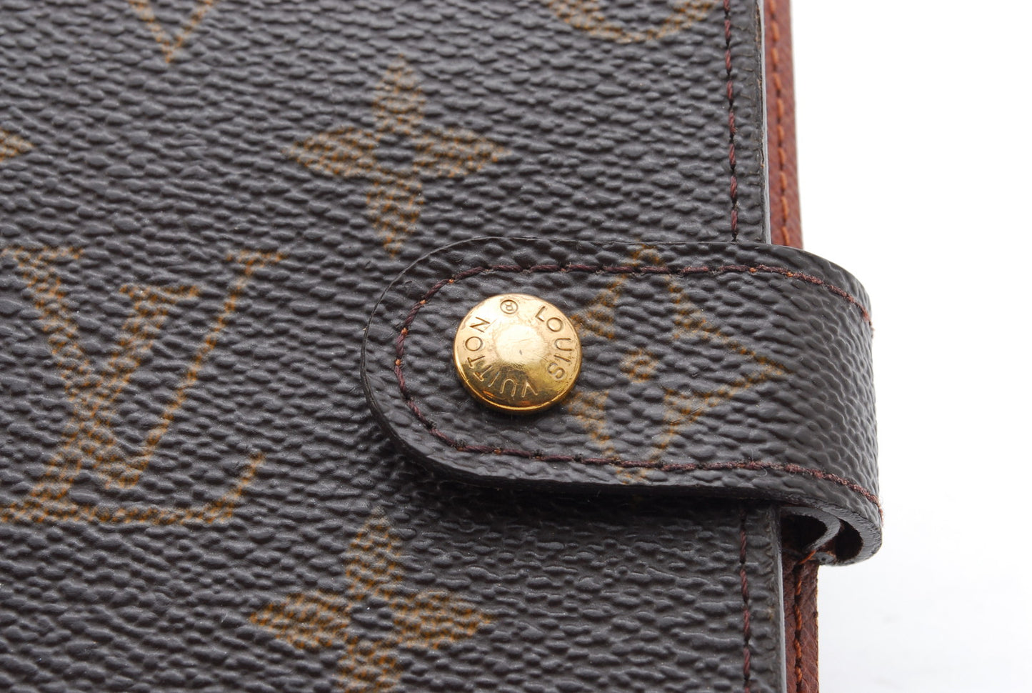 Louis-Vuitton monogram notebook business card holder A988