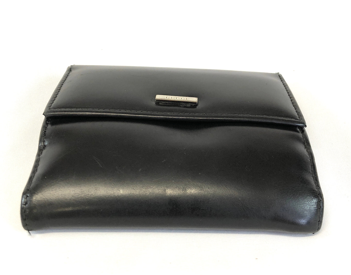 GUCCI Leather Wallet Authentic AA247