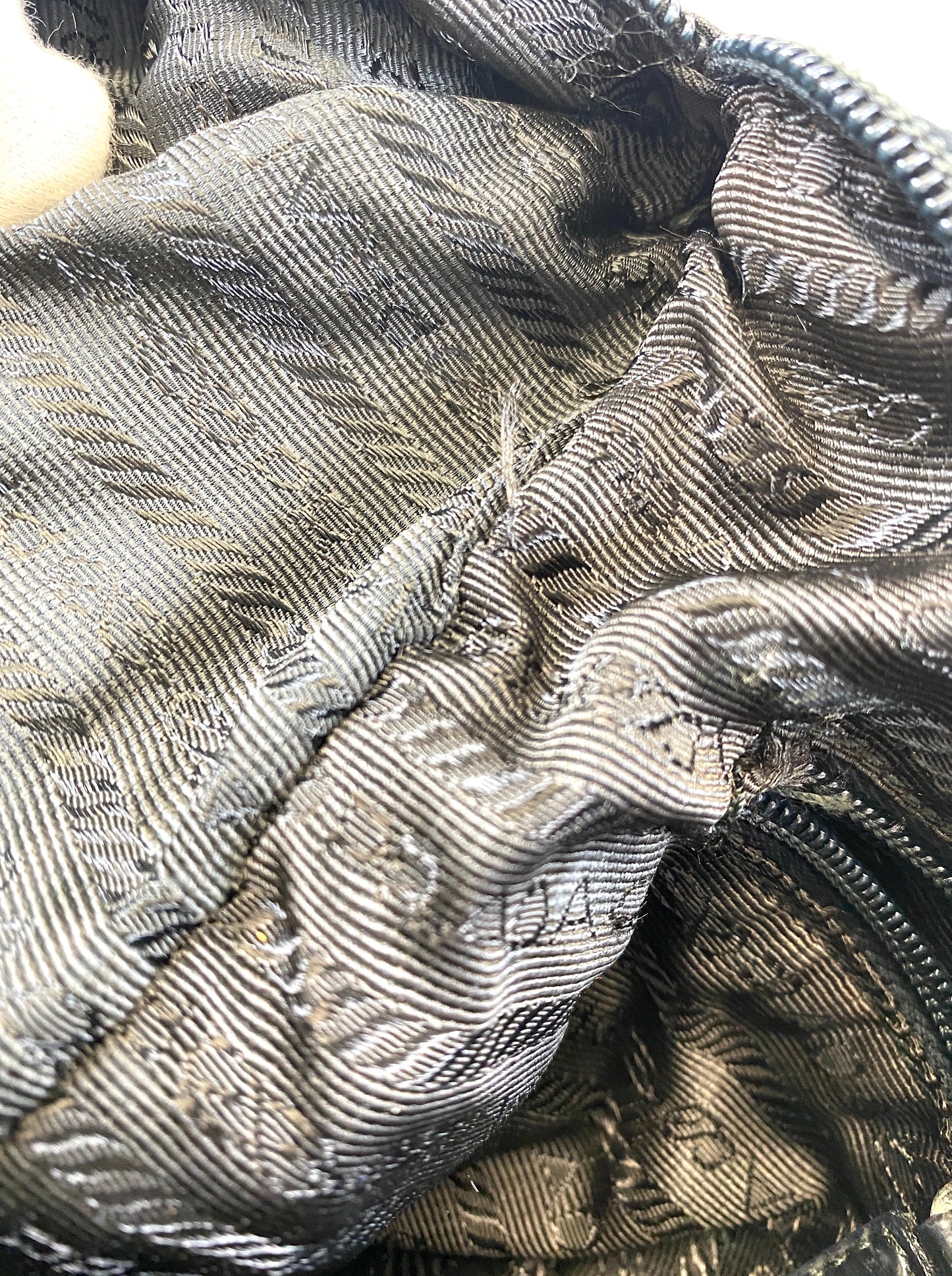 PRADA Nylon Shoulder Bag Bum bag Authentic AA588