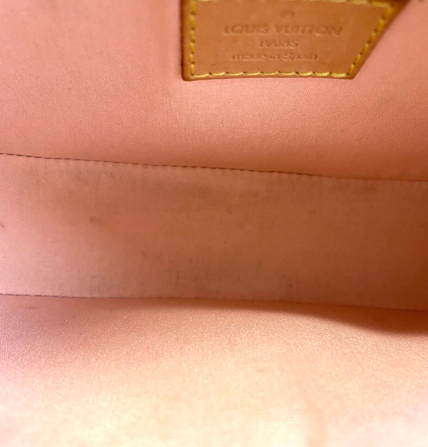 Louis-Vuitton Vernis Mallory Square Shoulder Bag Authentic AA592