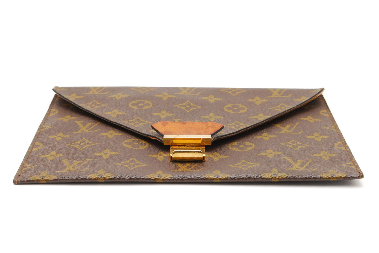 Louis-Vuitton Monogram Pochette Pratt A869