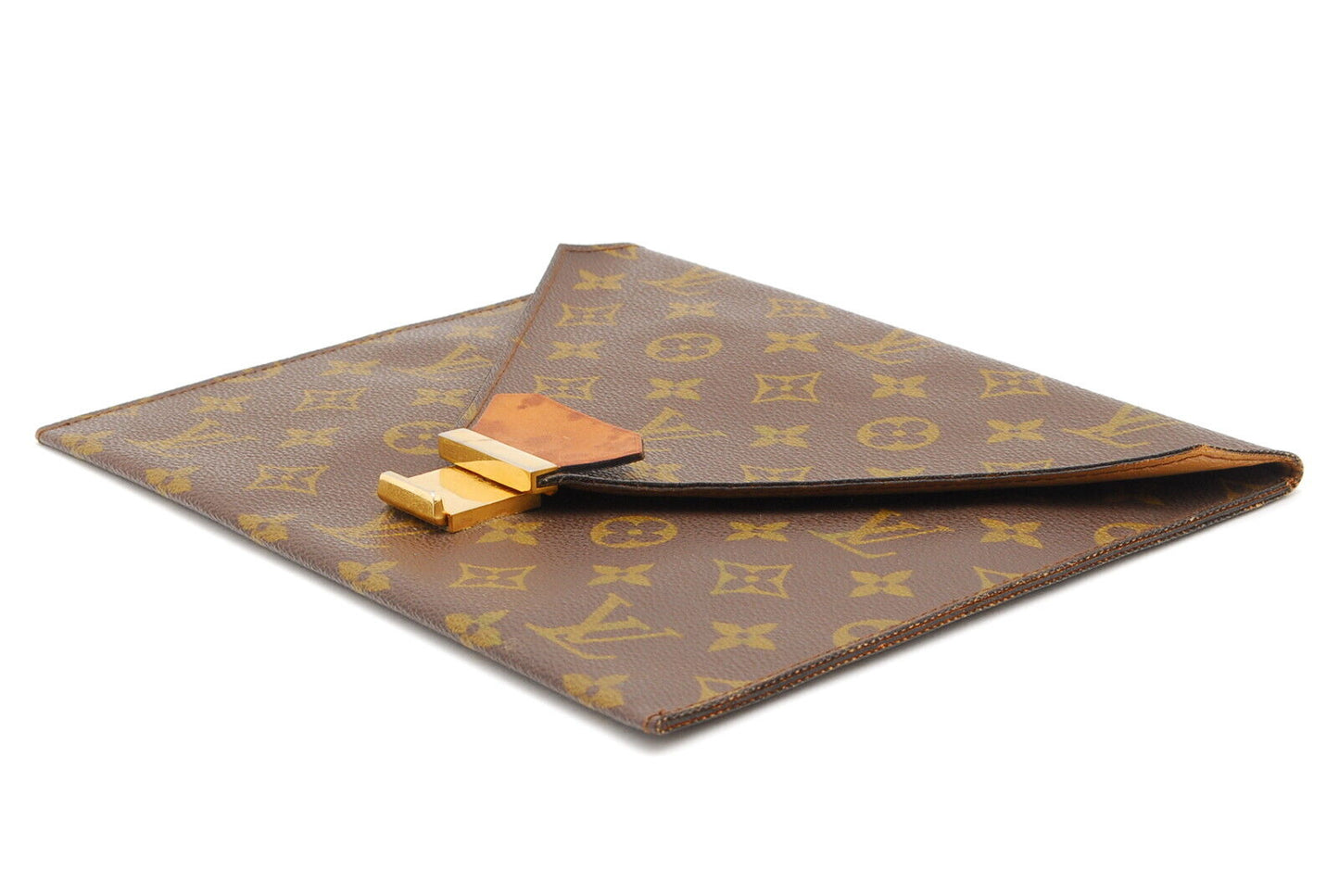Louis-Vuitton Monogram Pochette Pratt A869