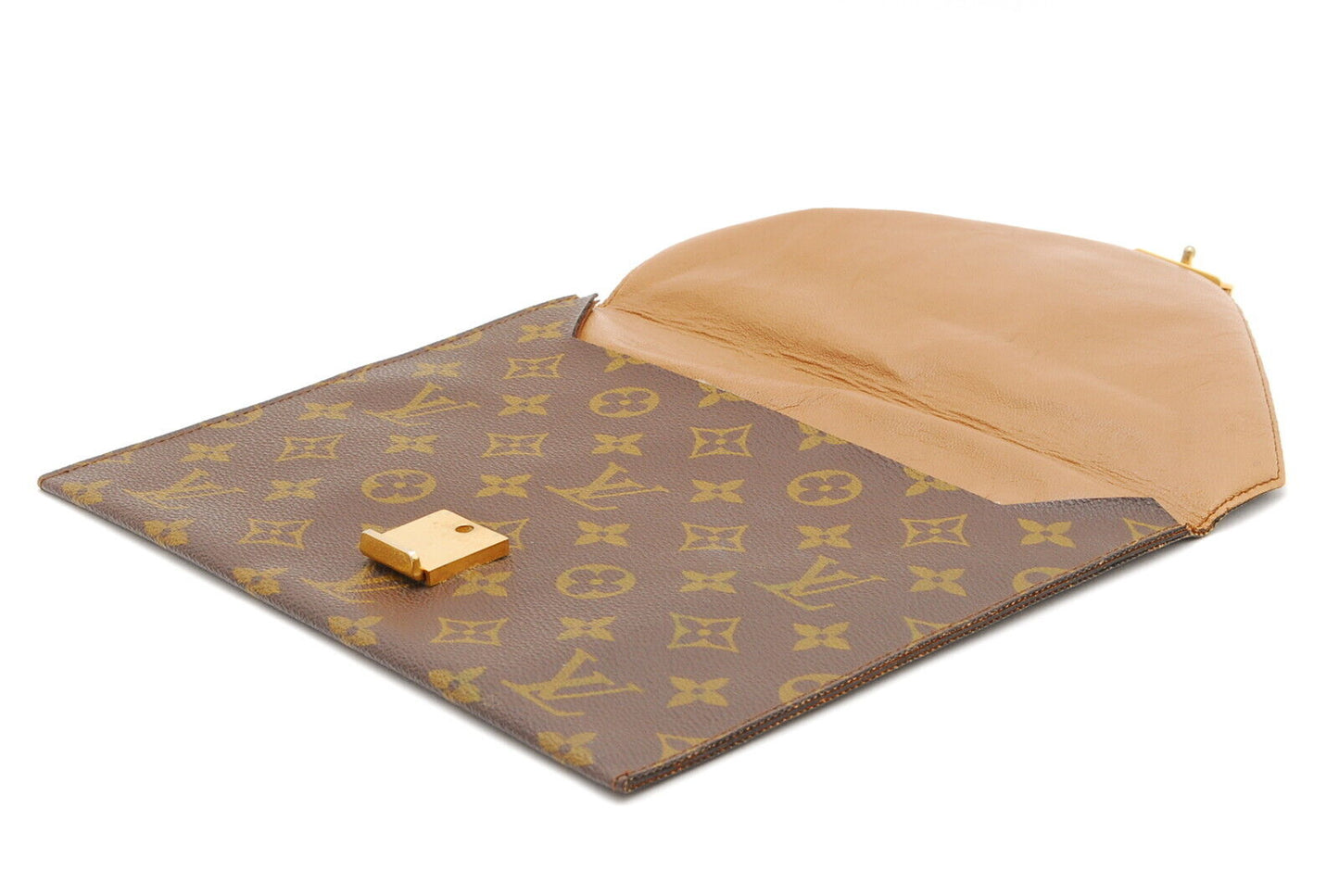 Louis-Vuitton Monogram Pochette Pratt A869