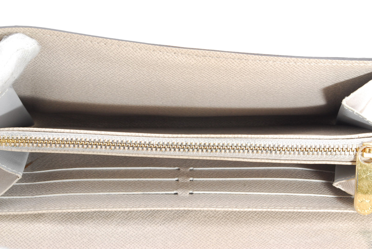 Louis-Vuitton Long Wallet Monogram Dantelle Portefeuille Sarah M95390 Authentic AA71