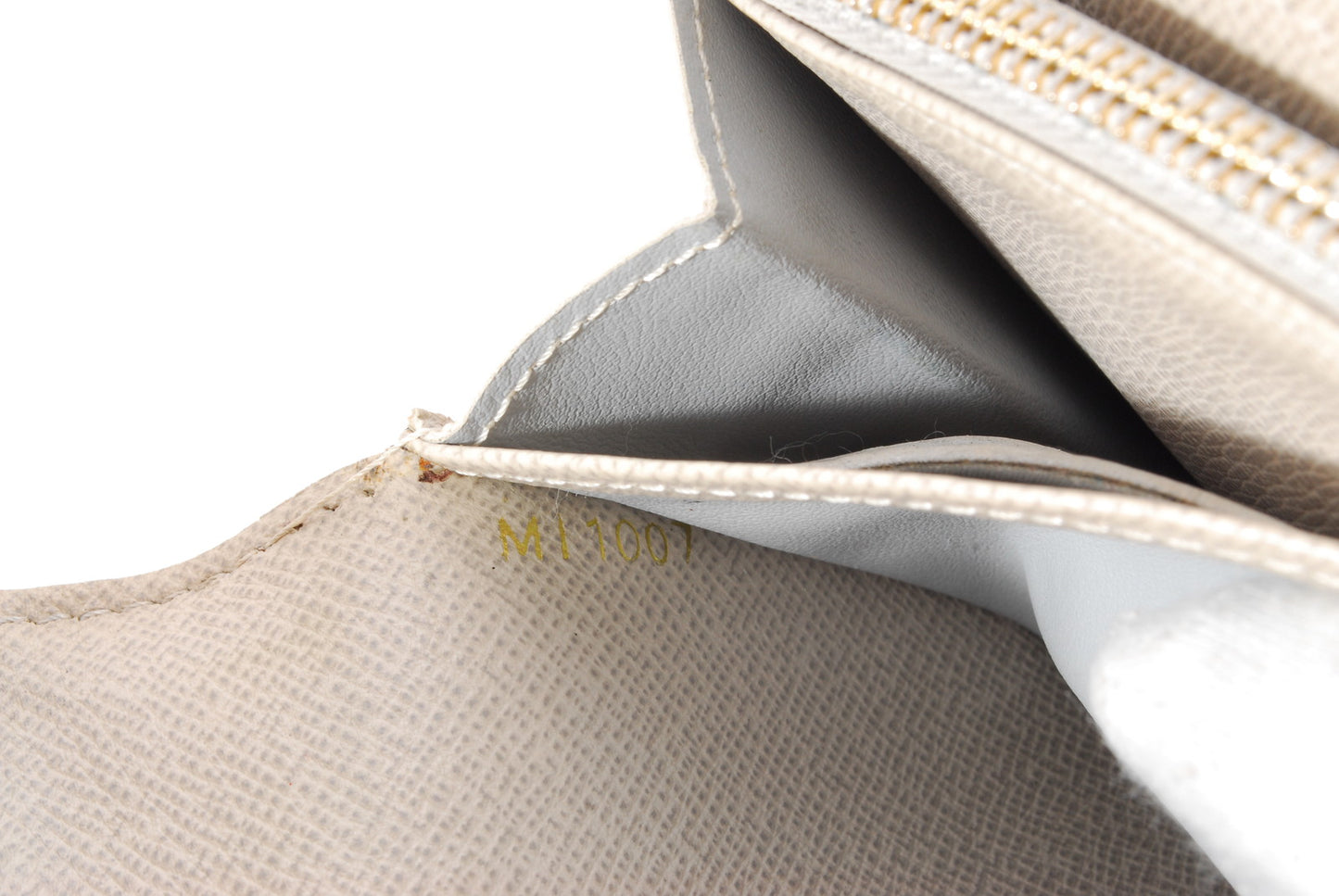 Louis-Vuitton Long Wallet Monogram Dantelle Portefeuille Sarah M95390 Authentic AA71