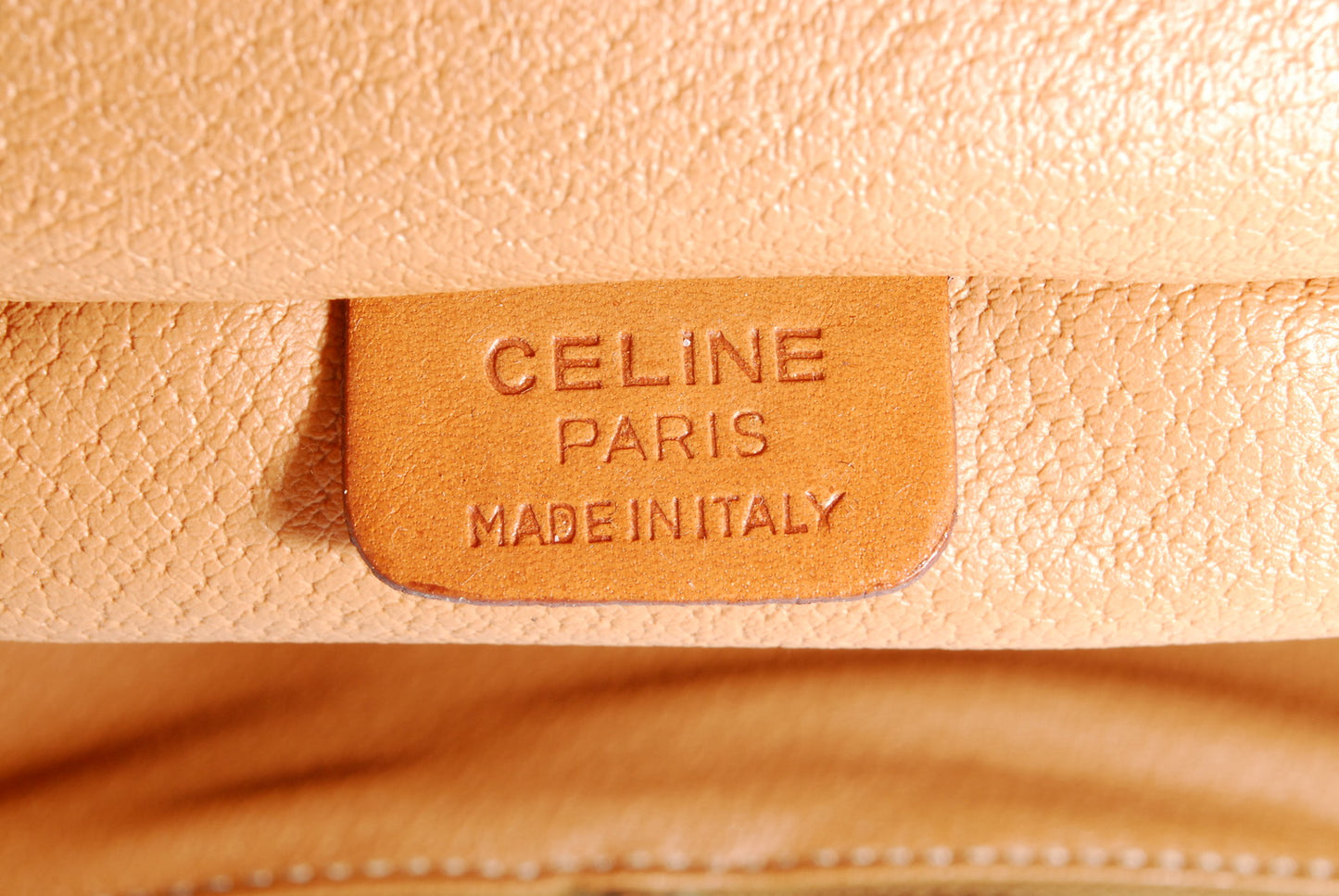 Vintage CELINE macadam vanity bag Authentic AA159