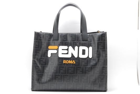 FENDI x FILA  tote bag zucca  PVC Authentic AA200