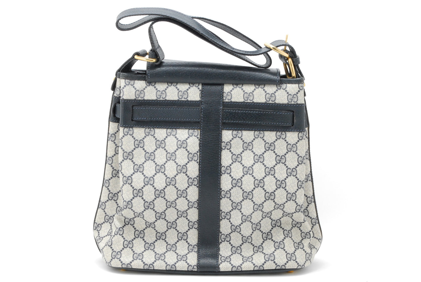 Vintage GUCCI shoulder bag supreme turn lock  RARE Authentic AA272