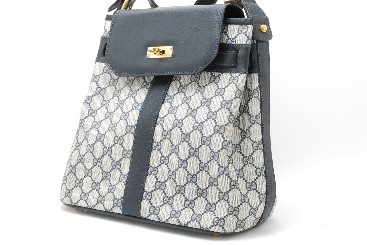 Vintage GUCCI shoulder bag supreme turn lock  RARE Authentic AA272