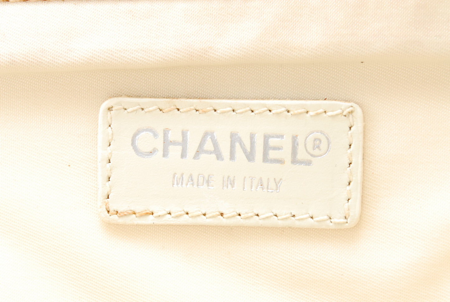 CHANEL New Travel Business Bag 2WAY Beige Authentic AA274