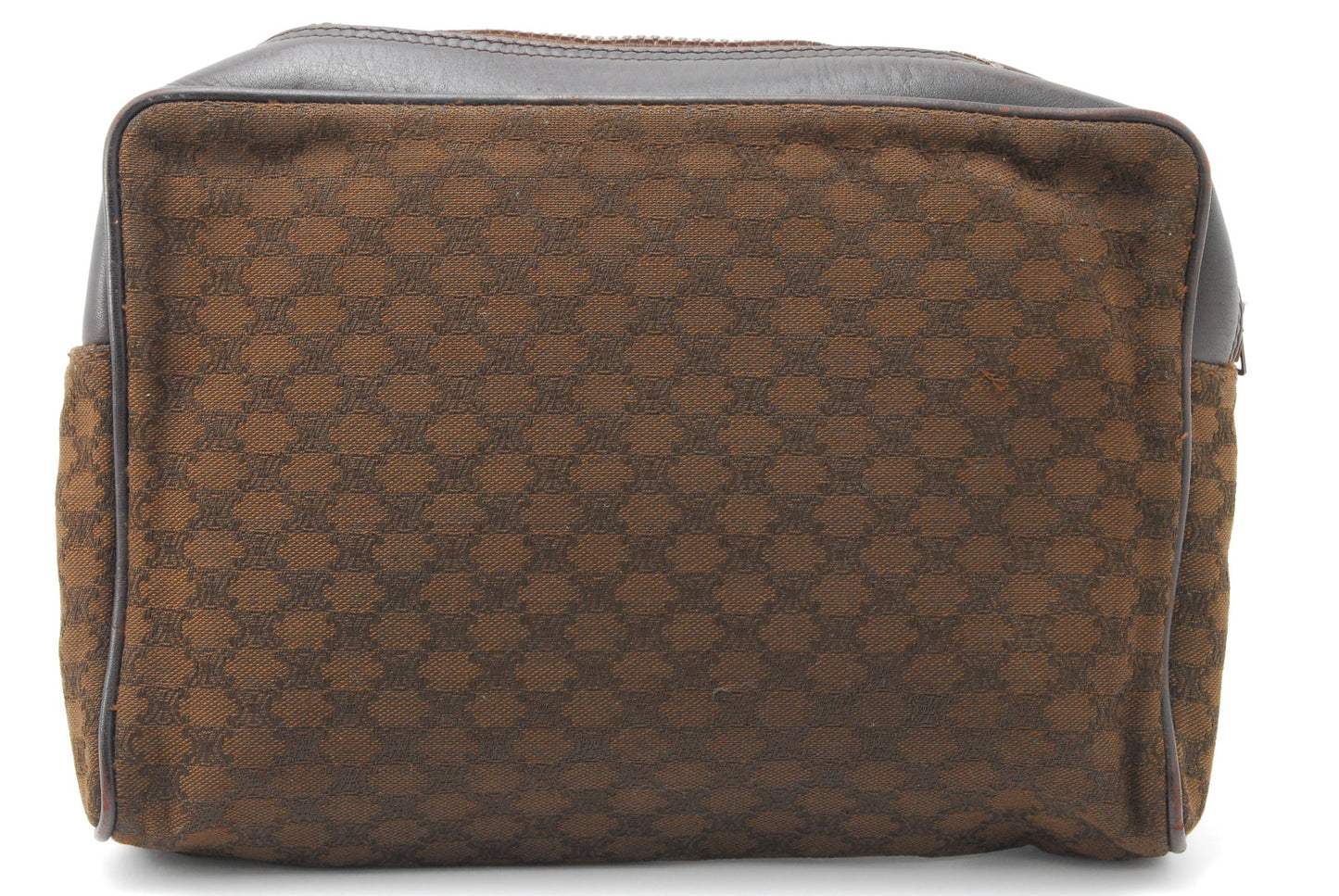 Vintage Clutch bag  CELINE Macadam Second bag Authentic AA114