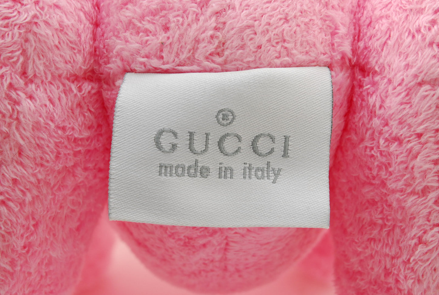 GUCCI teddy bear pink Authentic A738