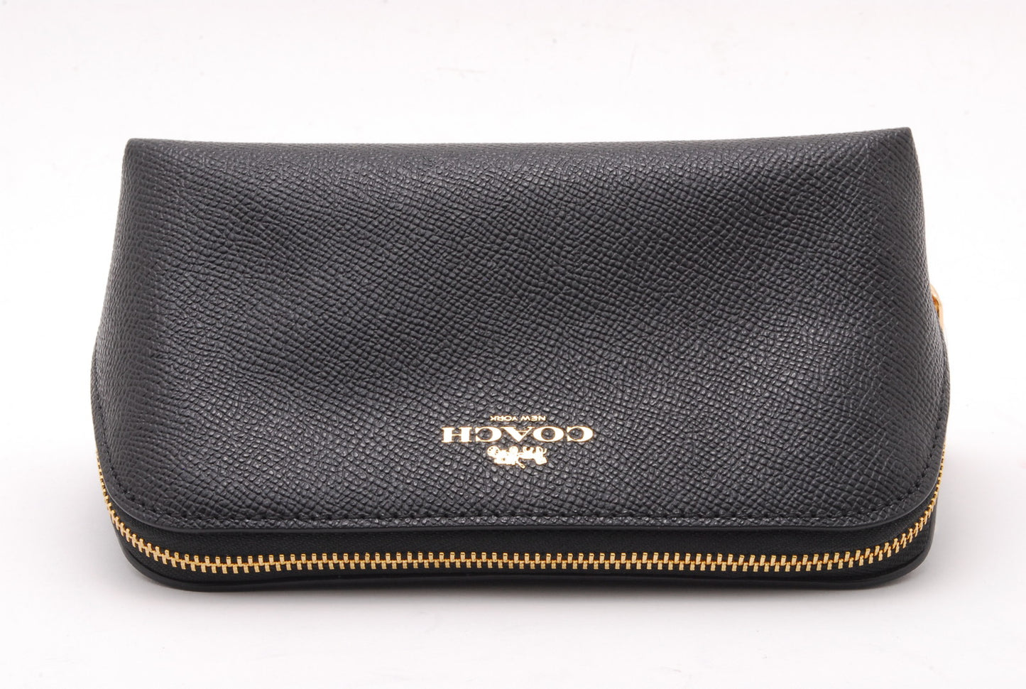 COACH Leather pouch black From Japan A447