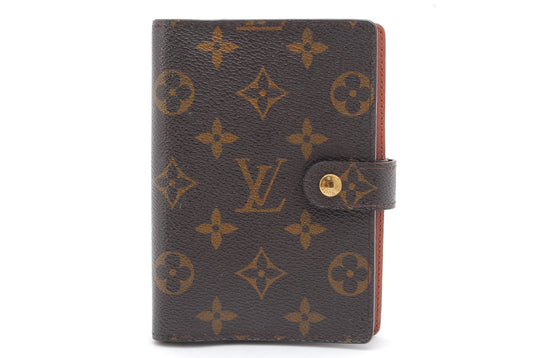 Louis-Vuitton monogram notebook business card holder A988