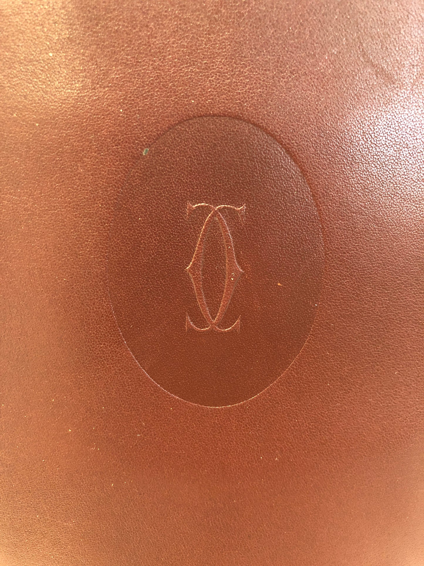 Cartier Mastline Leather billfold Authentic AA430