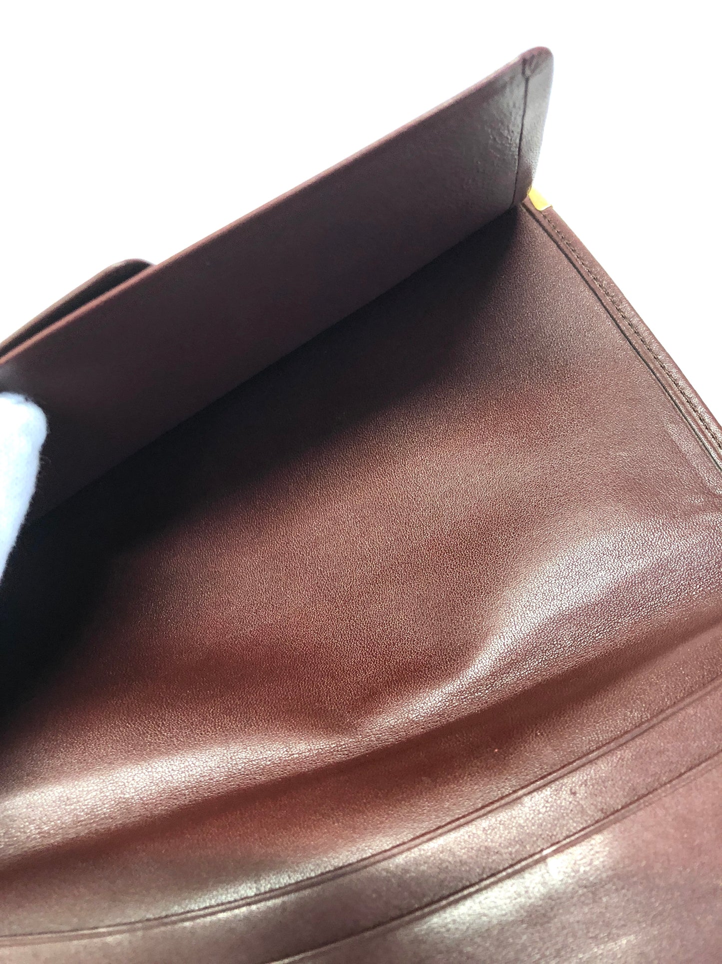 Cartier Mastline Leather billfold Authentic AA430