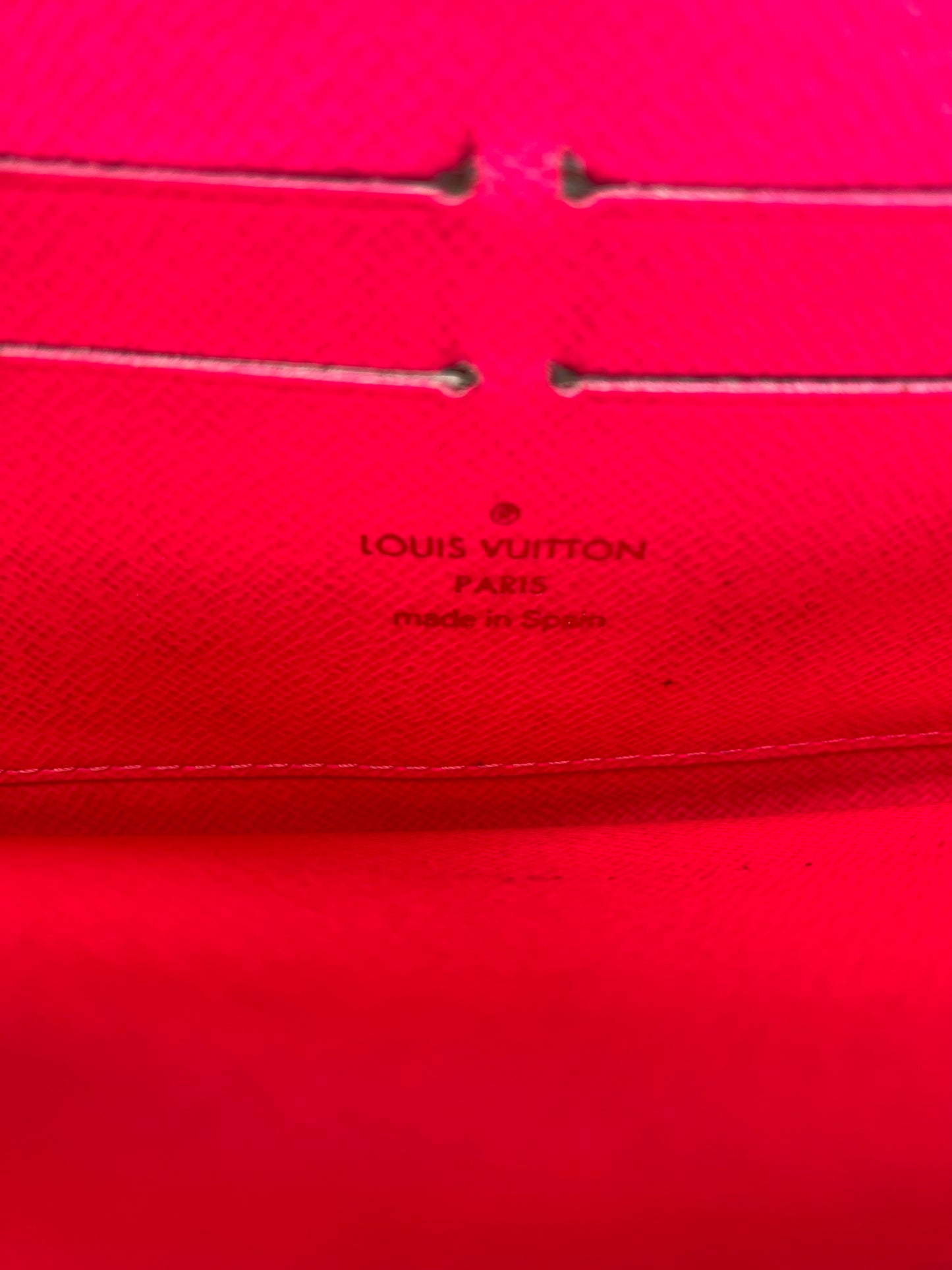 Louis-Vuitton Long Wallet Monogram Graffiti Zippy Wallet Authentic AA432