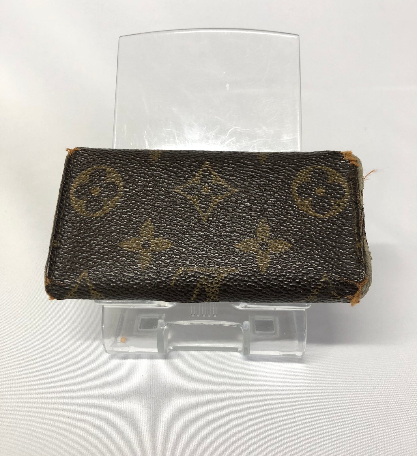 Louis-Vuitton Key Case Multicle 4 Monogram Authentic AA497