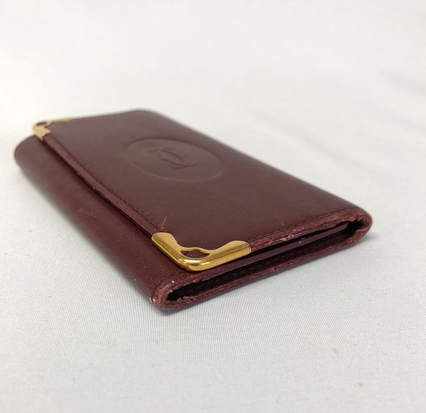 Cartier  Key Case Mastline Bordeaux Authentic AA505