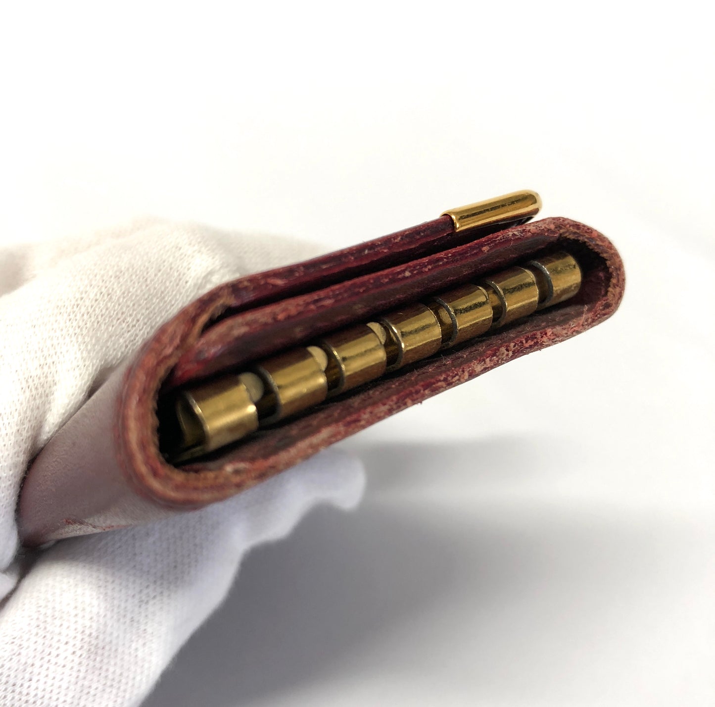 Cartier  Key Case Mastline Bordeaux Authentic AA505