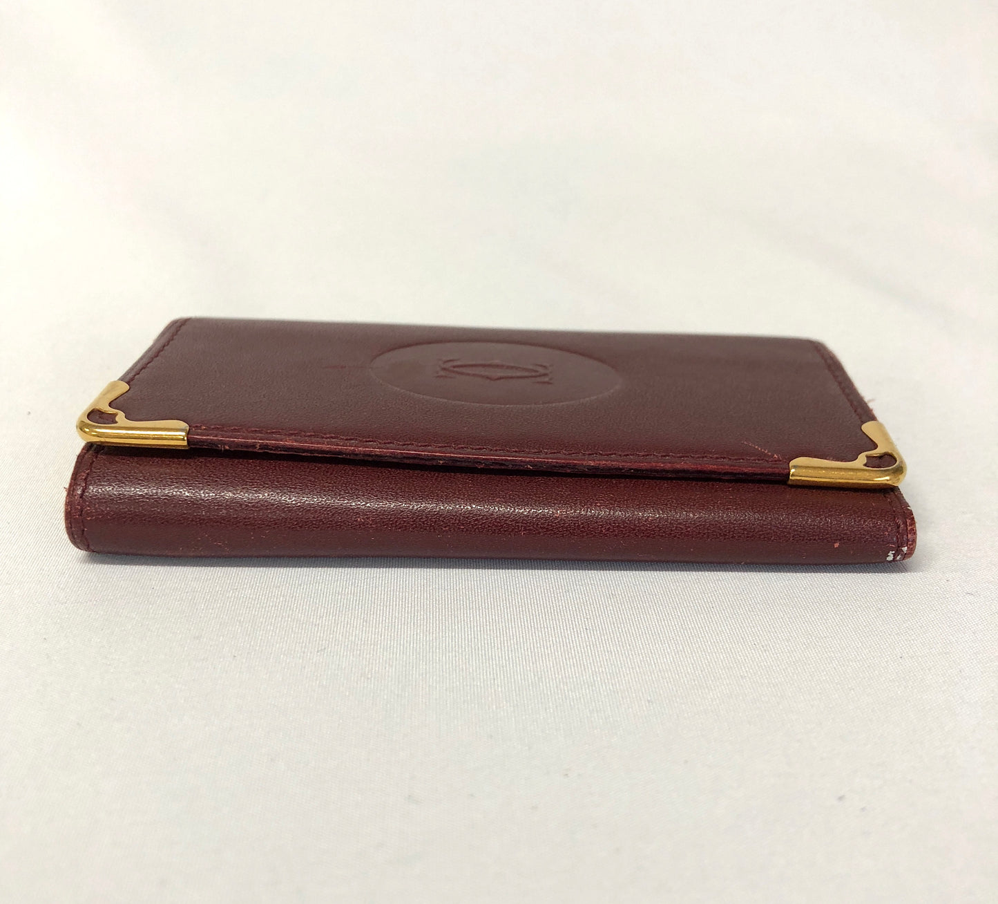 Cartier  Key Case Mastline Bordeaux Authentic AA505