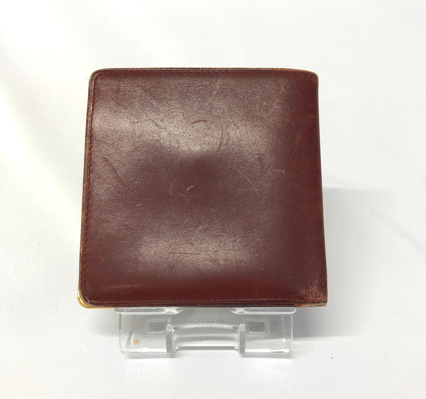 Cartier Mastline Leather Bi-fold Wallet Authentic AA486