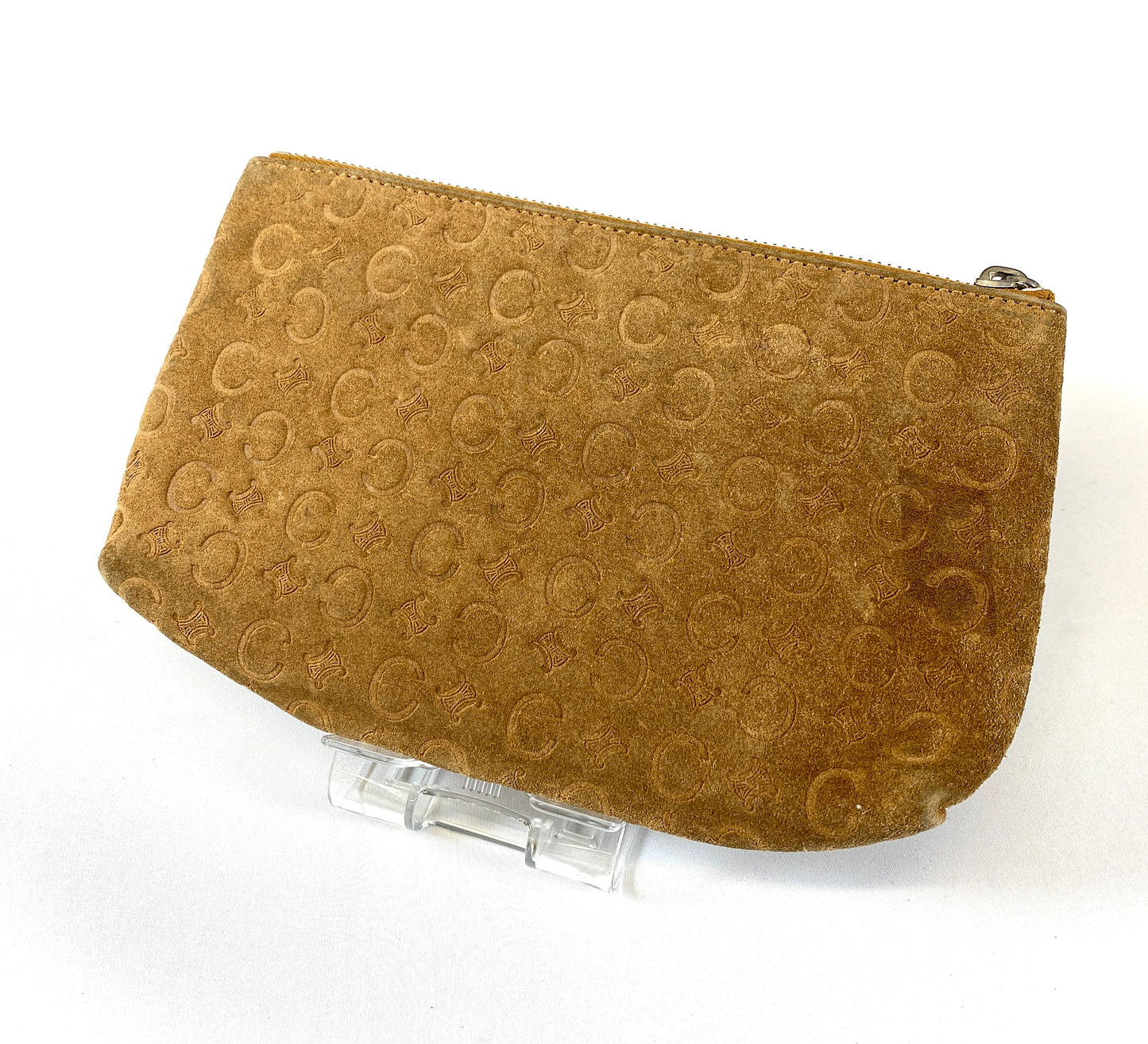 CELINE Pouch Suede Authentic AA401