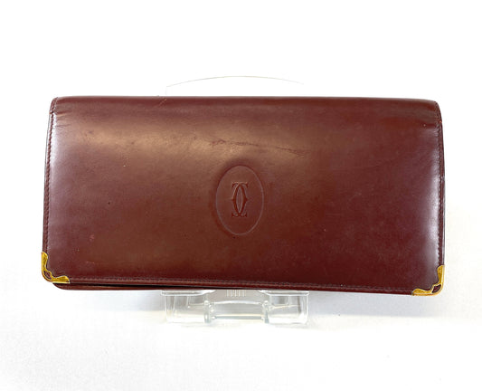 Cartier Mastline Long Wallet Authentic AA404