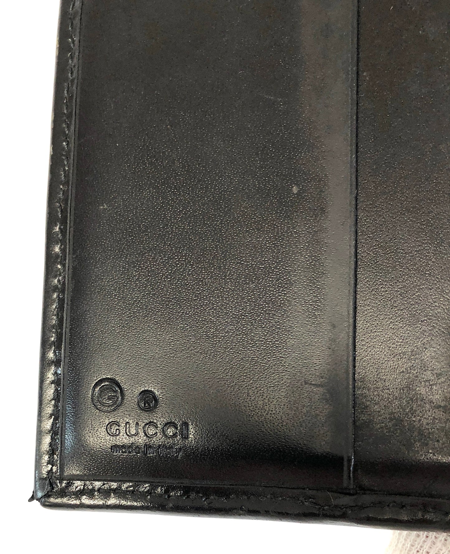 GUCCI Leather Wallet Authentic AA247