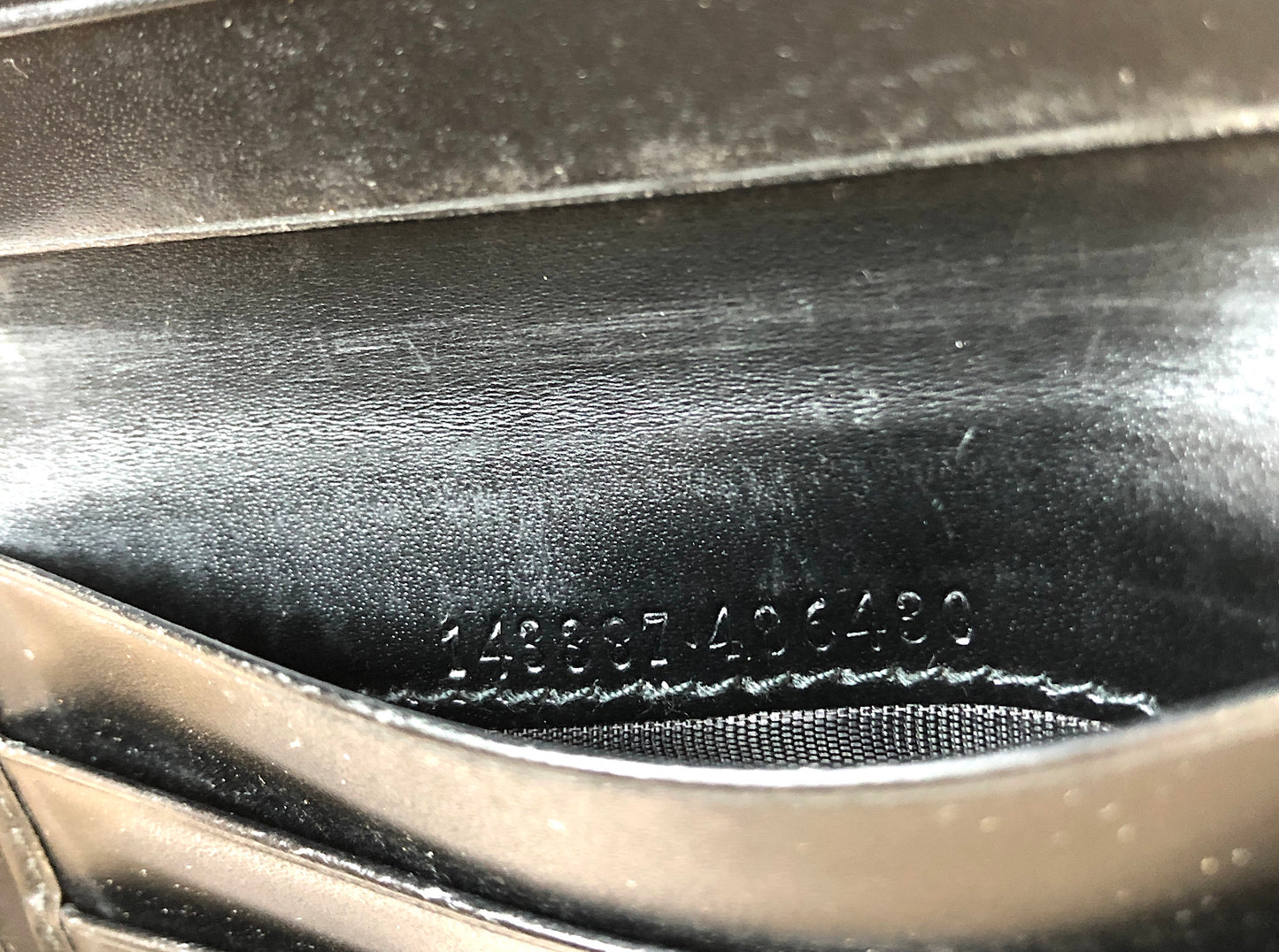 GUCCI Leather Wallet Authentic AA247