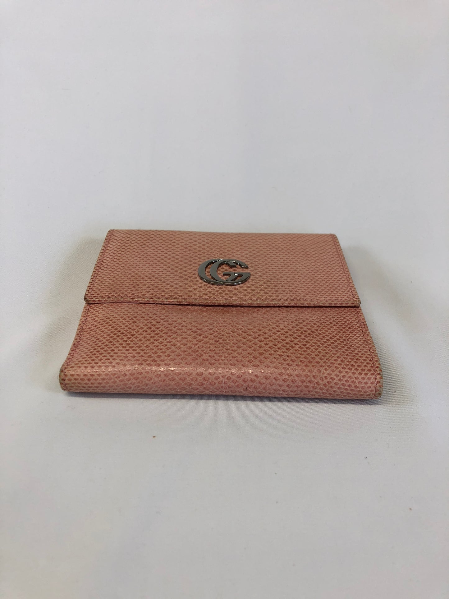 GUCCI Folding Wallet Light Pink Authentic AA65