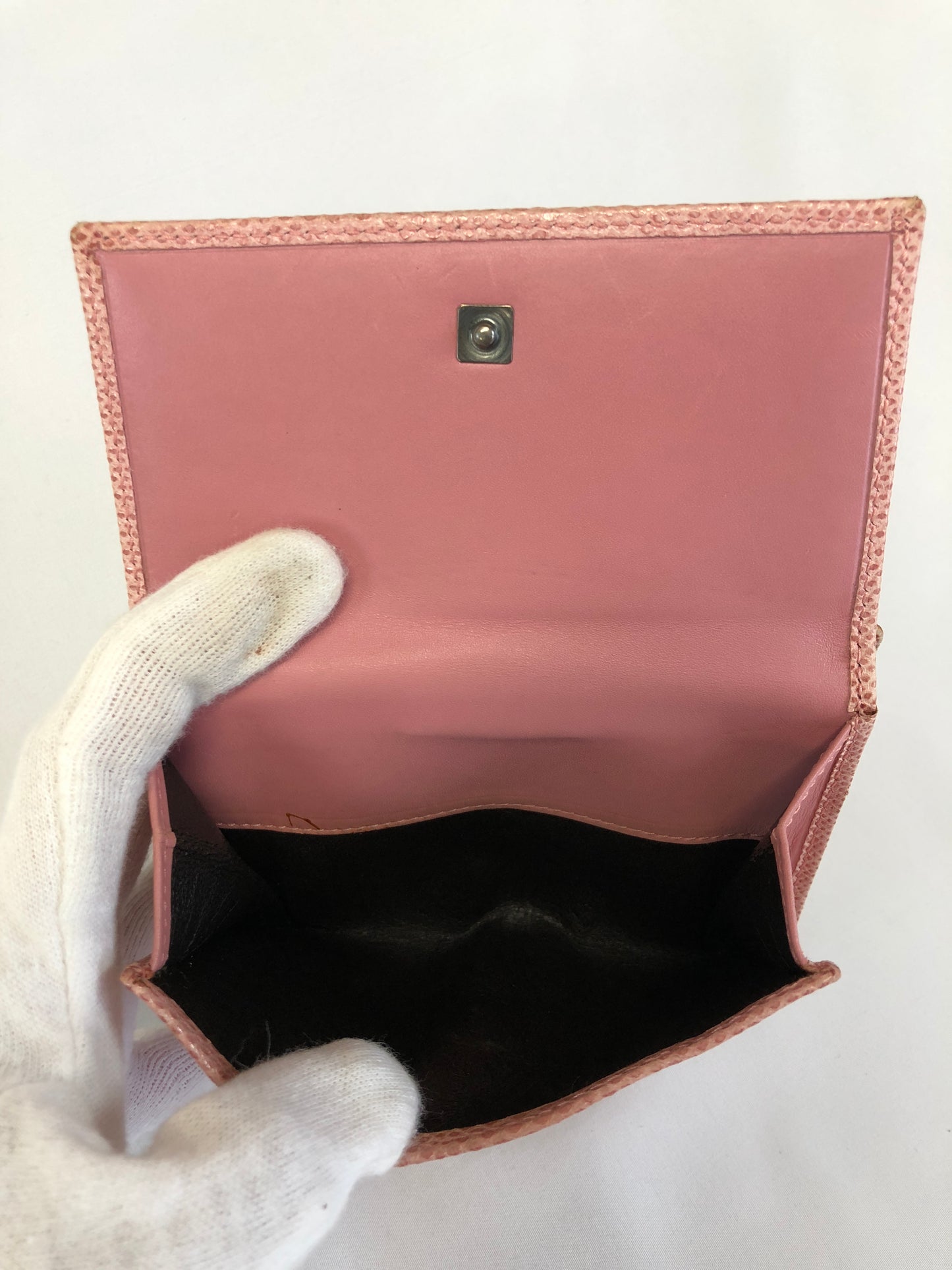 GUCCI Folding Wallet Light Pink Authentic AA65
