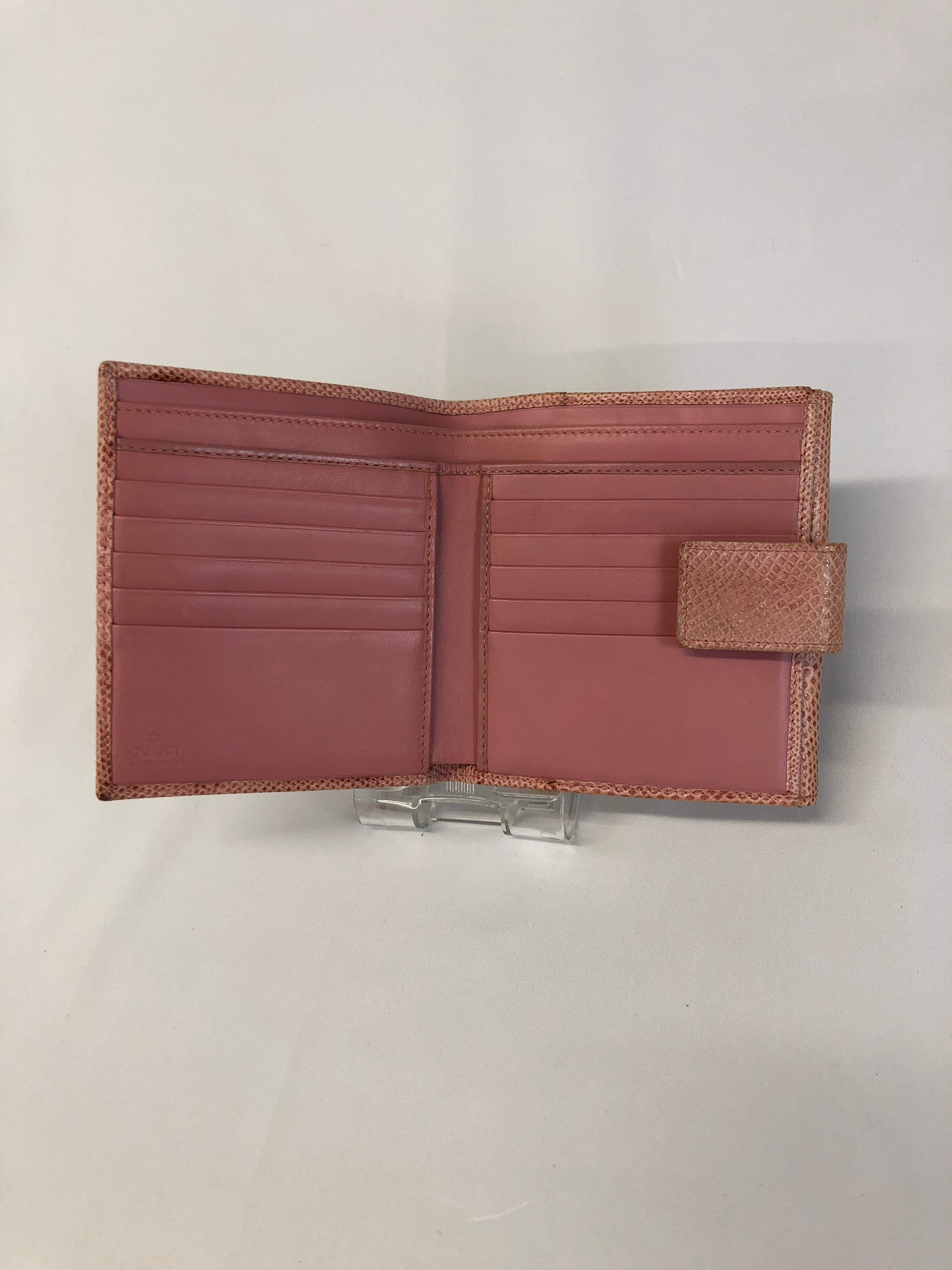 GUCCI Folding Wallet Light Pink Authentic AA65