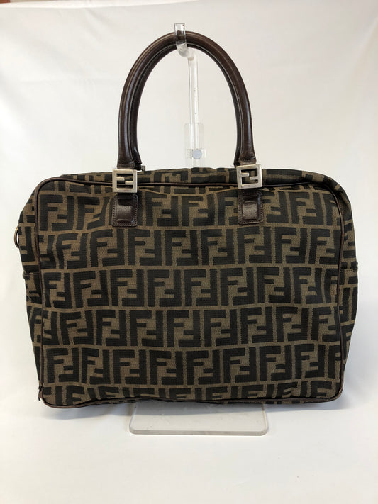 FENDI ZUCCA hand business bag Authentic AA412