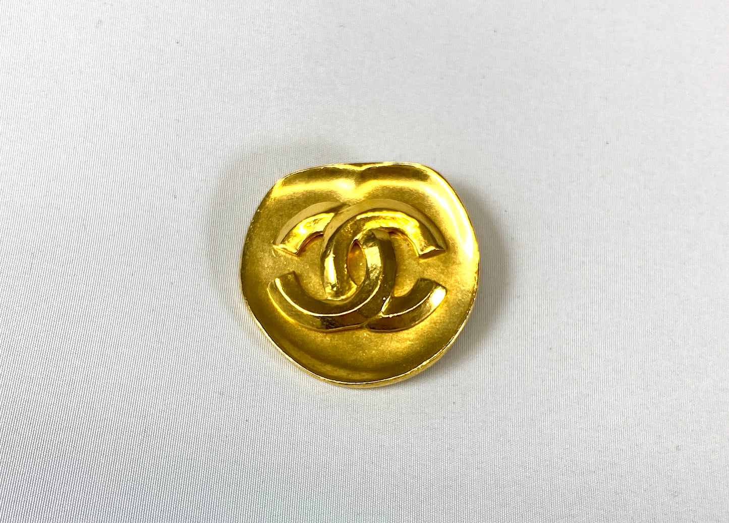 CHANEL Coco Mark Brooch Authentic AA397
