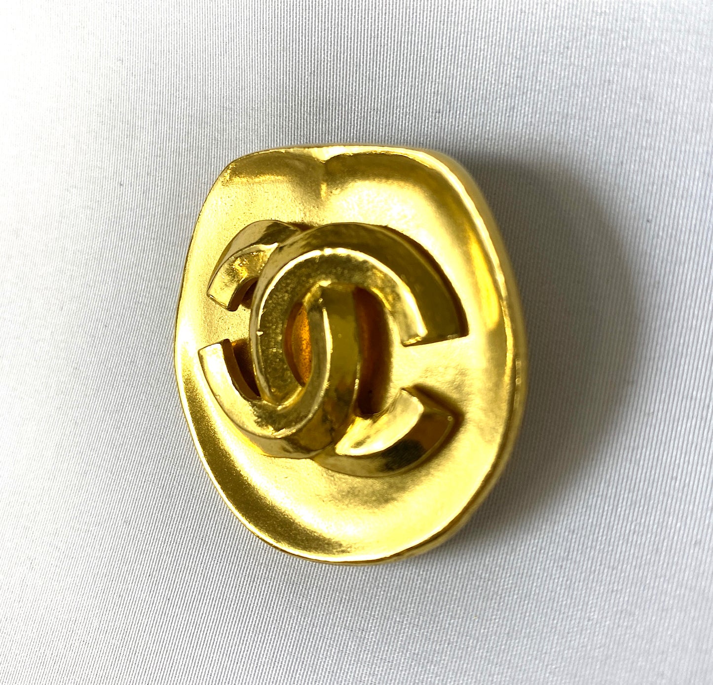 CHANEL Coco Mark Brooch Authentic AA397