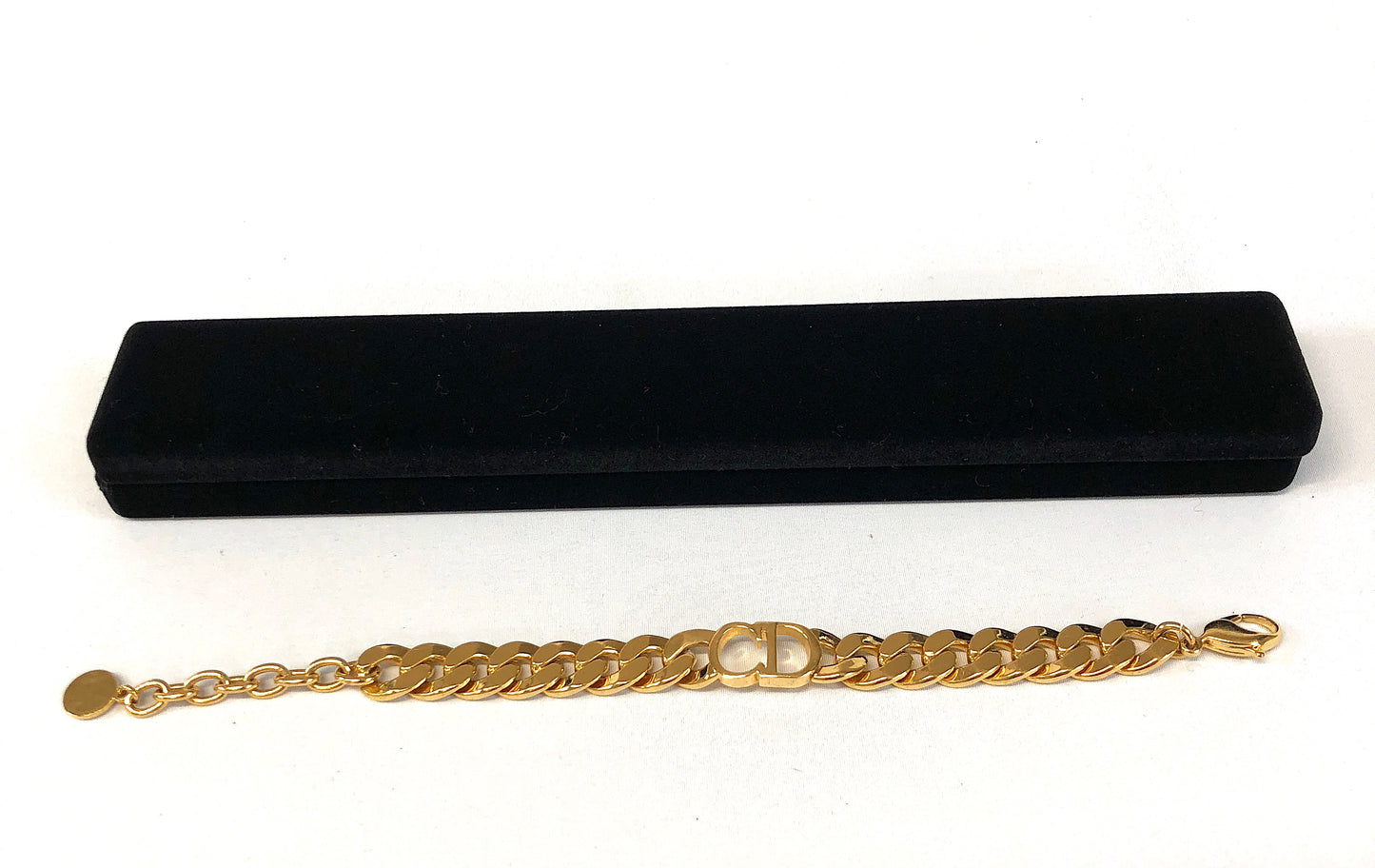 Dior Bracelet GP Gold Plated Authentic AA121