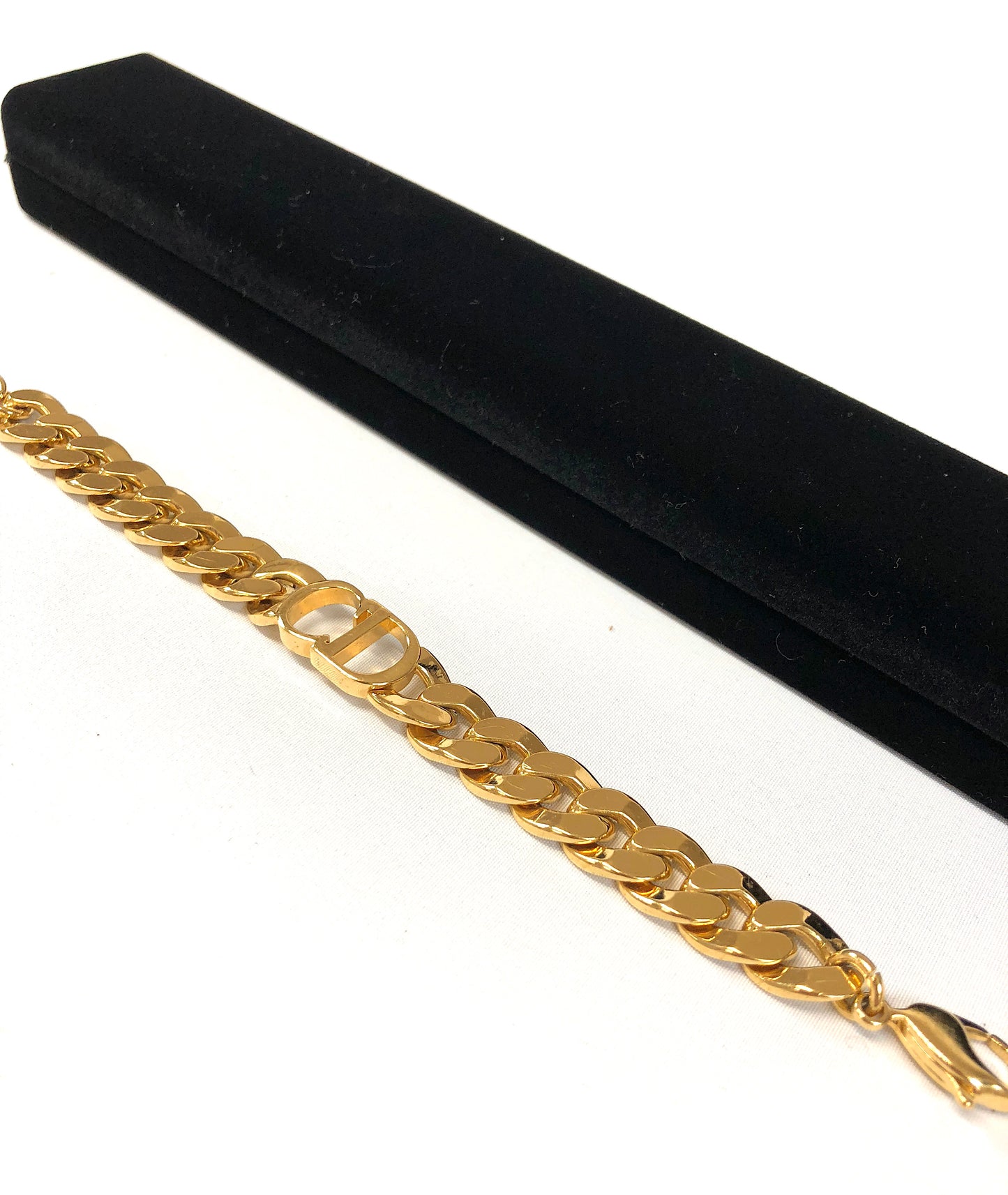 Dior Bracelet GP Gold Plated Authentic AA121