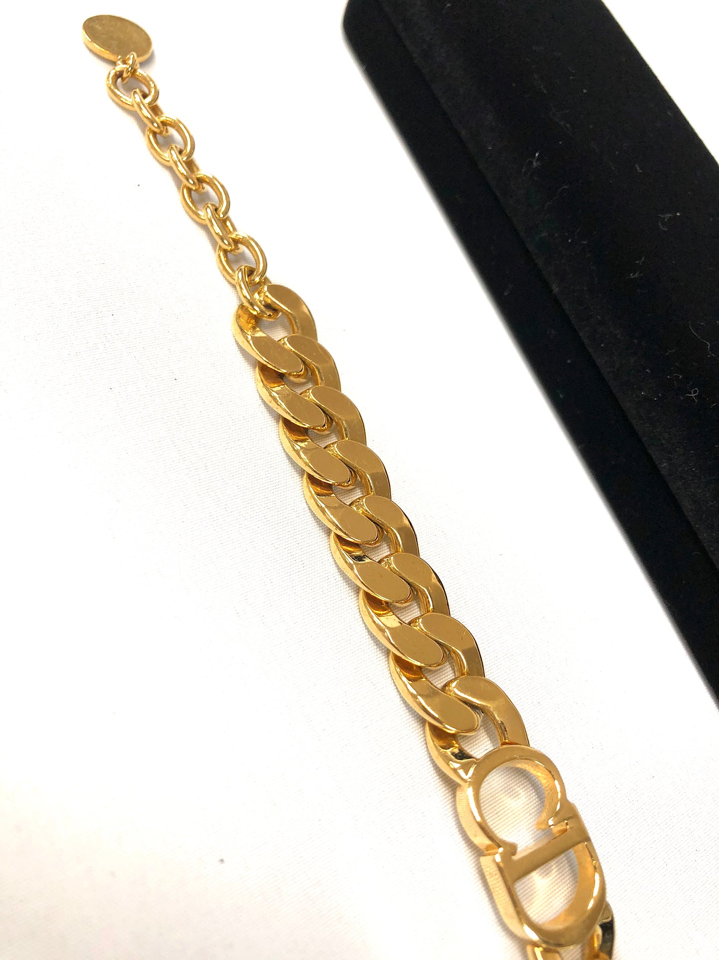 Dior Bracelet GP Gold Plated Authentic AA121
