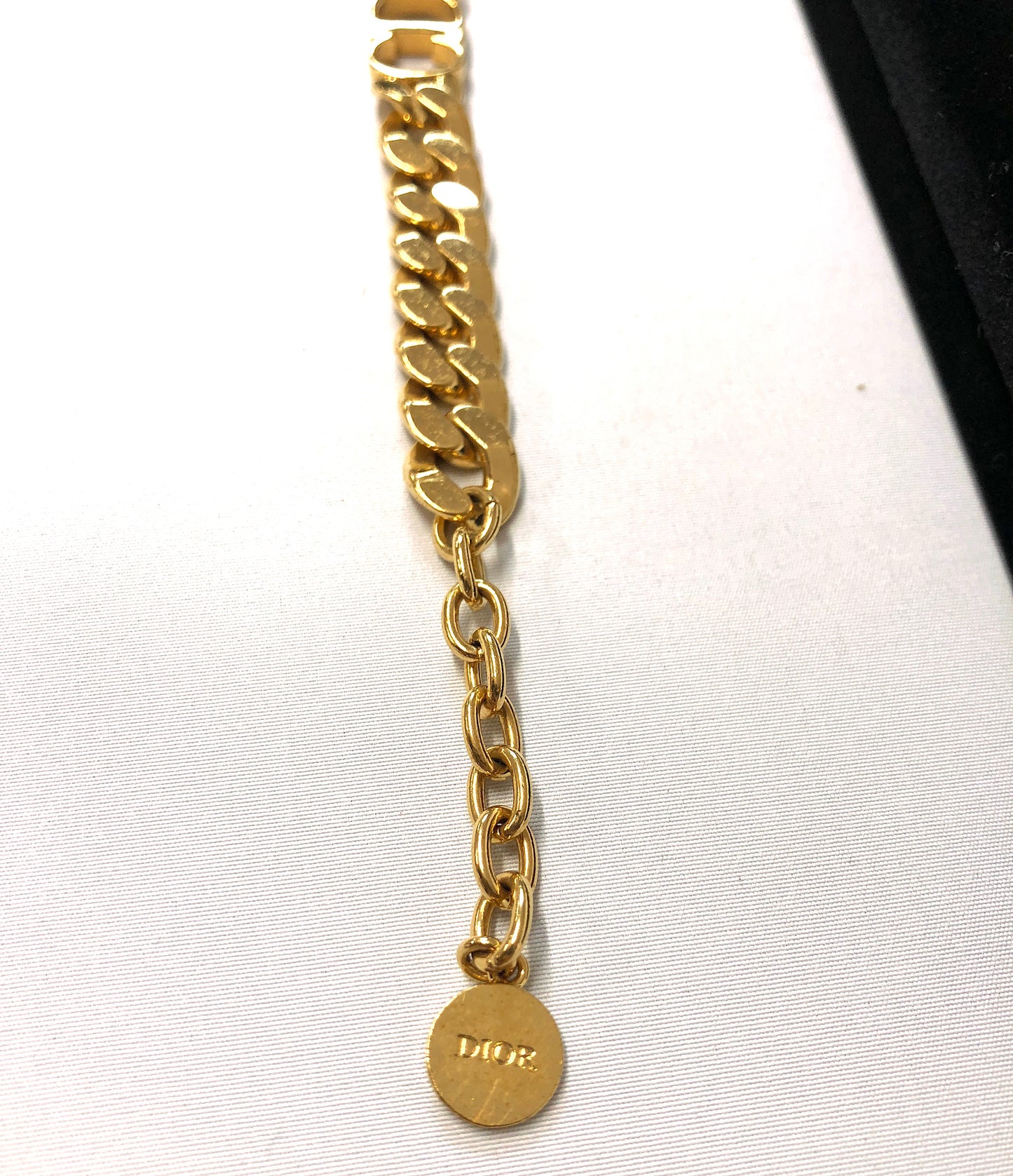 Dior Bracelet GP Gold Plated Authentic AA121