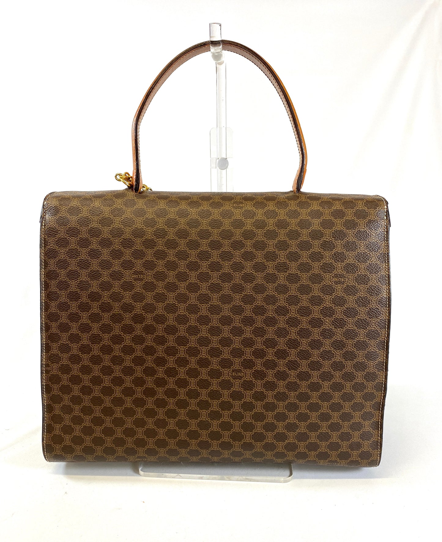 CELINE Macadam Handbag Authentic AA531