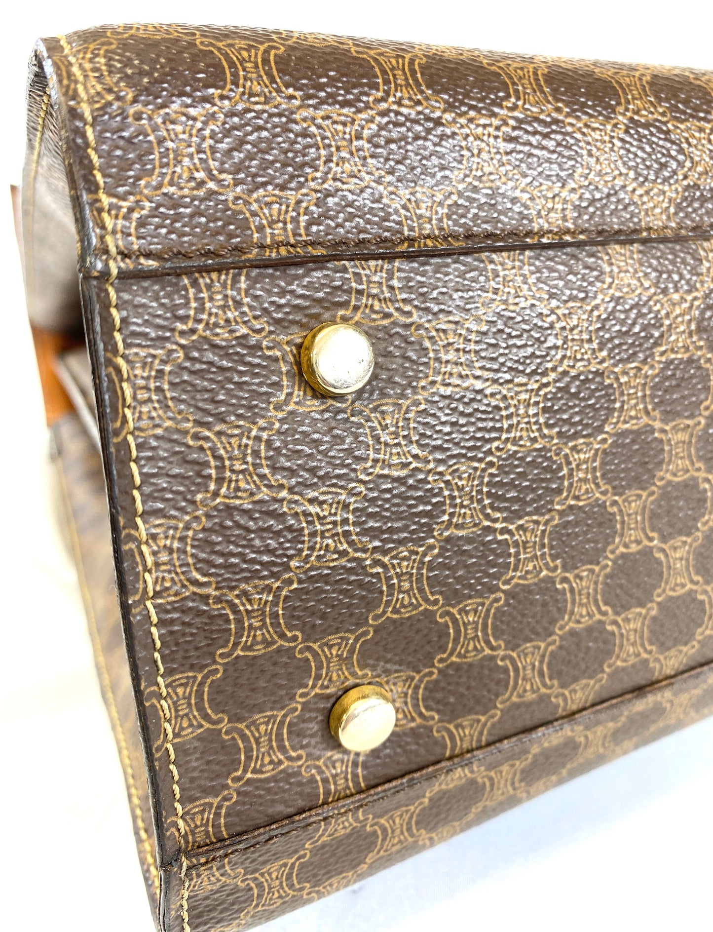 CELINE Macadam Handbag Authentic AA531