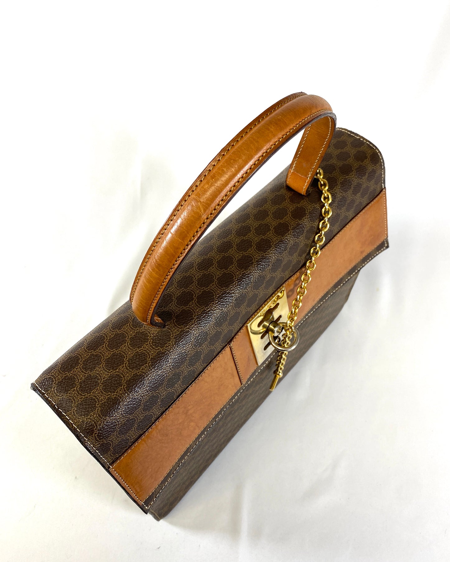 CELINE Macadam Handbag Authentic AA531