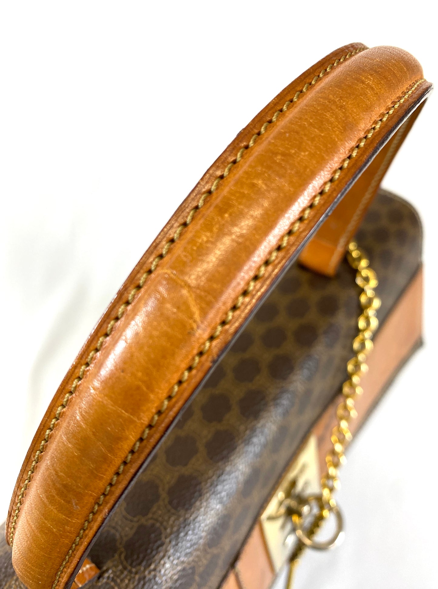 CELINE Macadam Handbag Authentic AA531