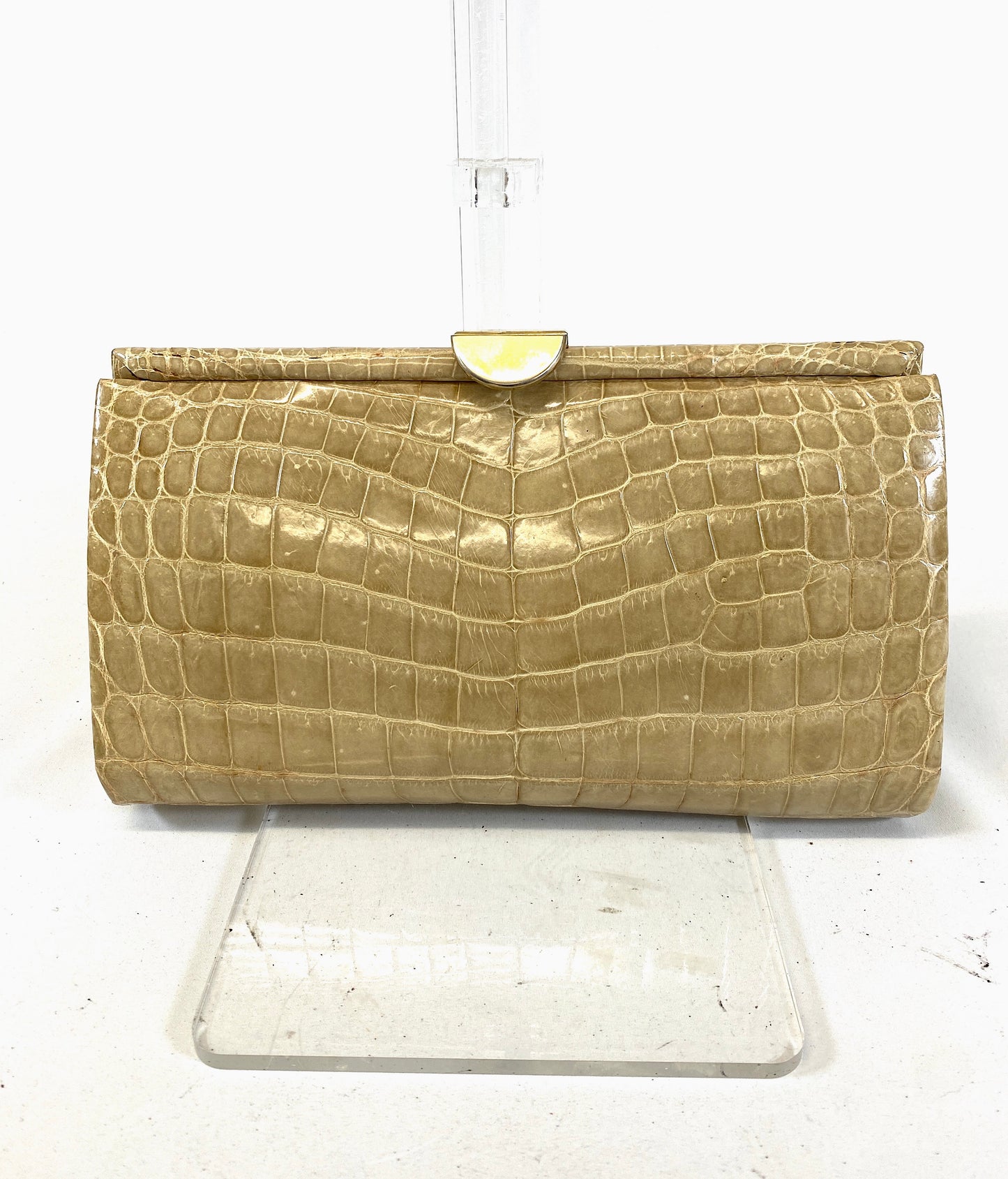 BALLY Leather Clutch Bag Authentic AA583
