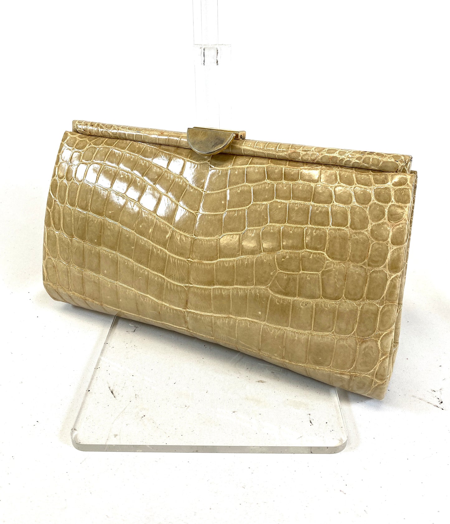 BALLY Leather Clutch Bag Authentic AA583